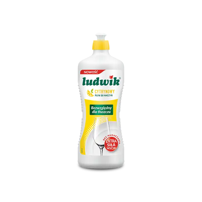 Ludwik Płyn do mycia naczyń cytrynowy 900 g