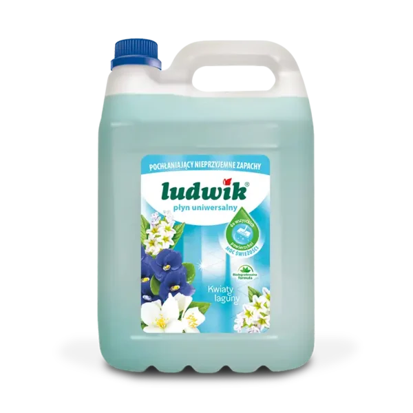 Ludwik Uniwersalny neutralizator zapachów kwiaty laguny 5 L