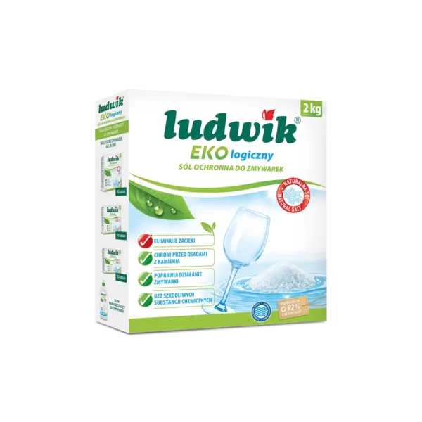 Ludwik Ekologiczny sól ochronna do zmywarek 2 kg