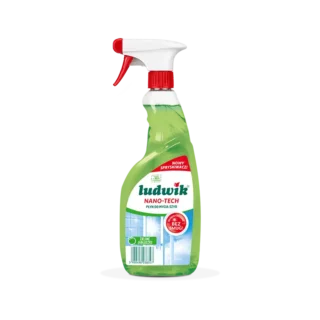 Ludwik Płyn do mycia szyb i glazury nano-tech 600 ml