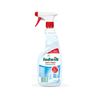 Ludwik Płyn do mycia szyb i glazury anty para 600 ml