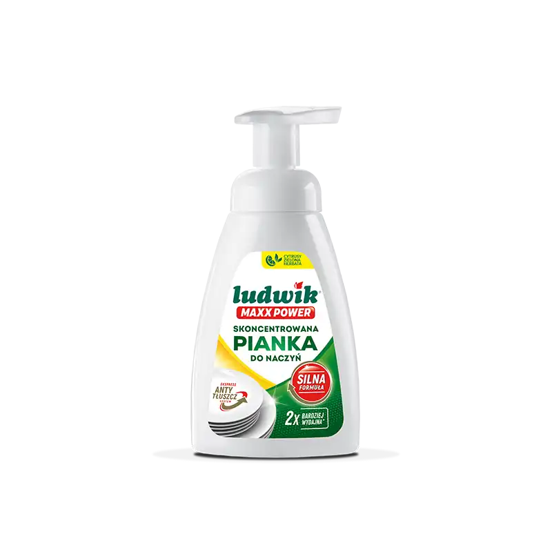 Ludwik MAXX POWER skoncentrowana pianka do mycia naczyń 300 ml