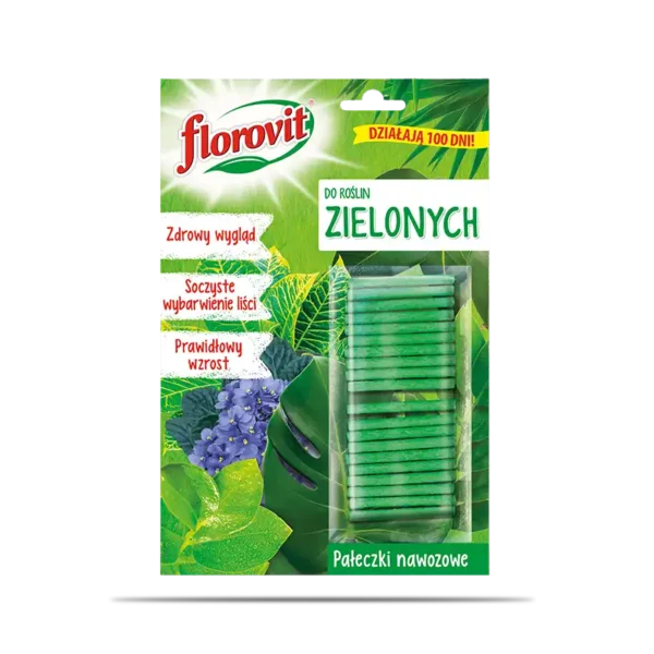 Florovit pałeczki nawozowe do roślin zielonych 20g