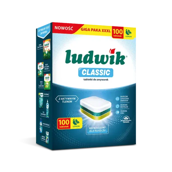Ludwik Classic tabletki do zmywarek 100 szt.