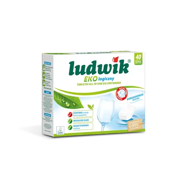 Ludwik Ekologiczny All in One tabletki do zmywarek 40 szt.