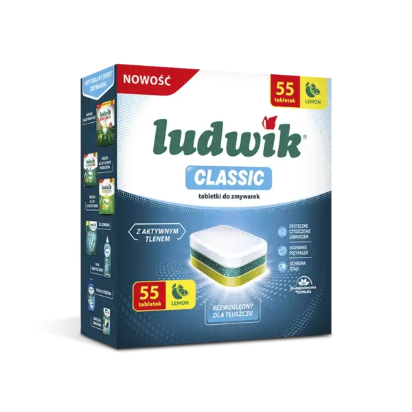 Ludwik Classic tabletki do zmywarek 55 szt.