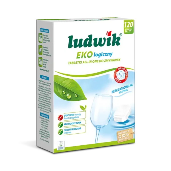Ludwik Ekologiczny All in One tabletki do zmywarek 120 szt.