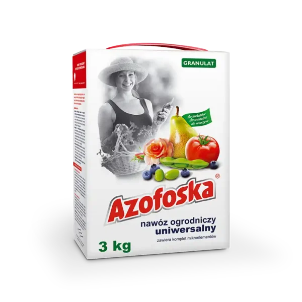 Azofoska granulowany nawóz karton 3 kg