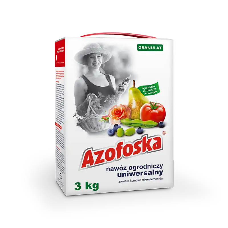 Azofoska granulowany nawóz karton 3 kg
