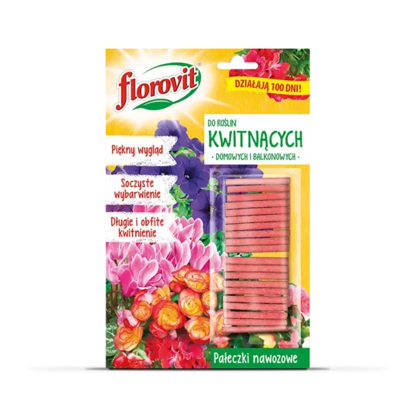 Florovit pałeczki nawozowe do roślin kwitnących 20 g