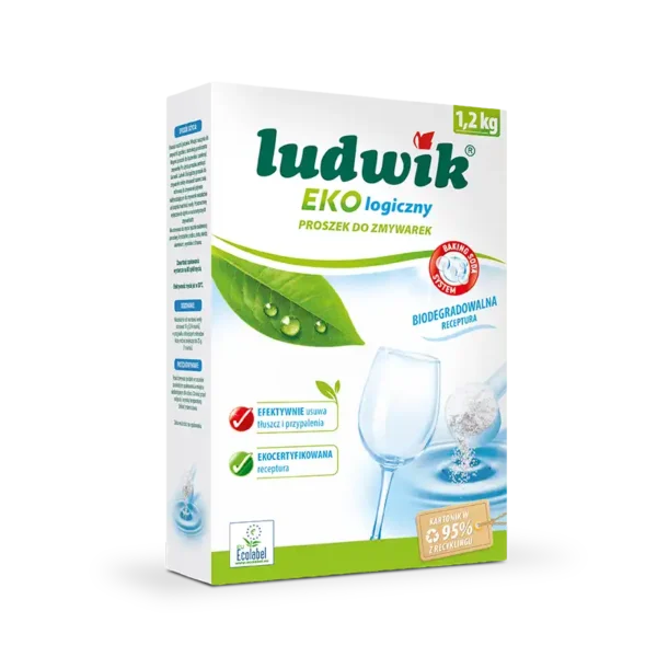 Ludwik Ekologiczny proszek do zmywarki 1,2 kg