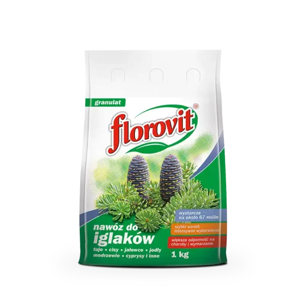 Florovit nawóz do iglaków, worek 1 kg