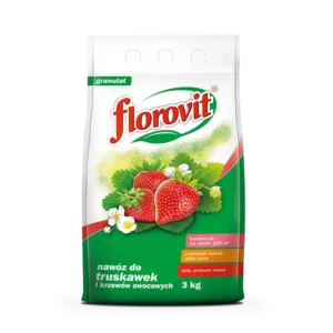 Florovit nawóz do truskawek i krzewów owocowych, worek 3 kg