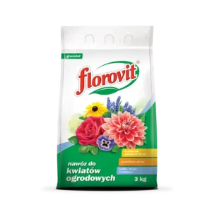 Florovit nawóz do kwiatów ogrodowych, worek 3 kg