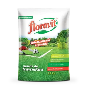Florovit nawóz do trawników Mistrzowski trawnik, worek 15 kg