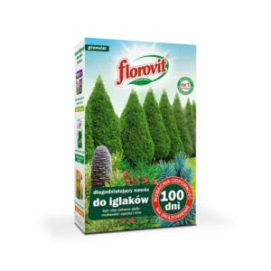 Florovit Nawóz długodziałający do iglaków – 100 dni, karton 1 kg