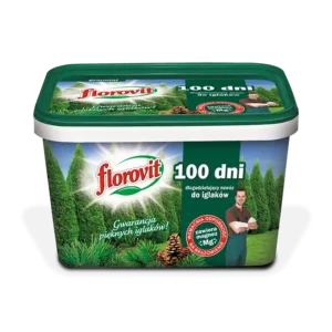 Florovit Nawóz długodziałający do iglaków – 100 dni, wiadro 4 kg