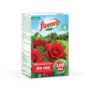 Florovit Nawóz długodziałający do róż i innych krzewów kwitnących - 100 dni, karton 1 kg