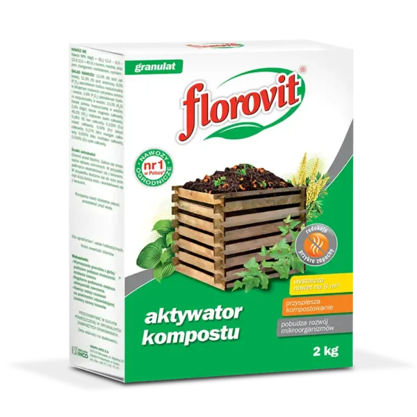 Florovit Aktywator kompostu, karton 2 kg